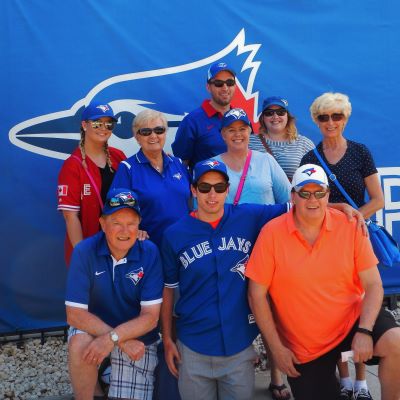 Annual family trip to watch some Toronto Blue Jay's Spring Training games in Tampa.